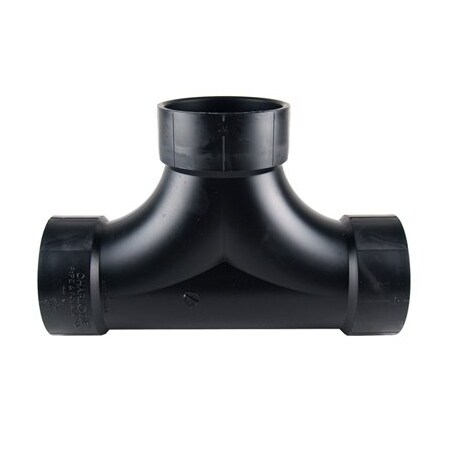 Charlotte Pipe And Foundry 3 2WY Clean Out Tee ABS 00448  0600HA